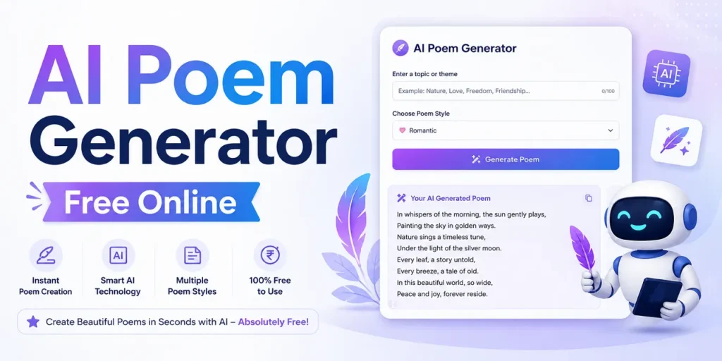 AI Poem Generator Free Online