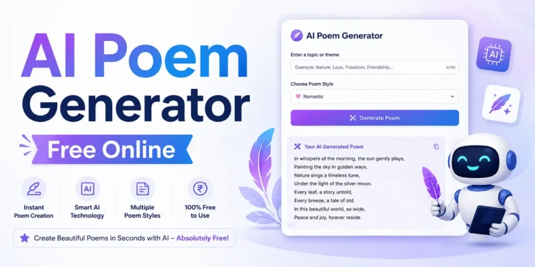 AI Poem Generator Free Online